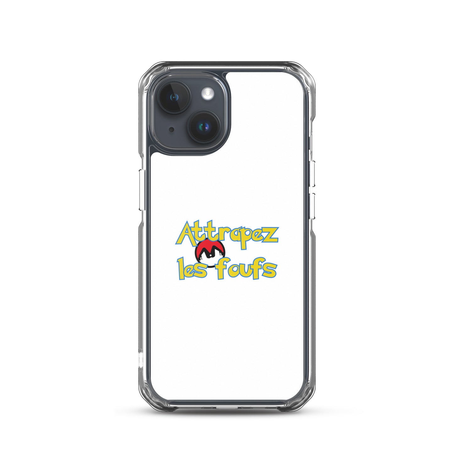 Coque iPhone Attrapez les foufs Pokeboule - Sedurro