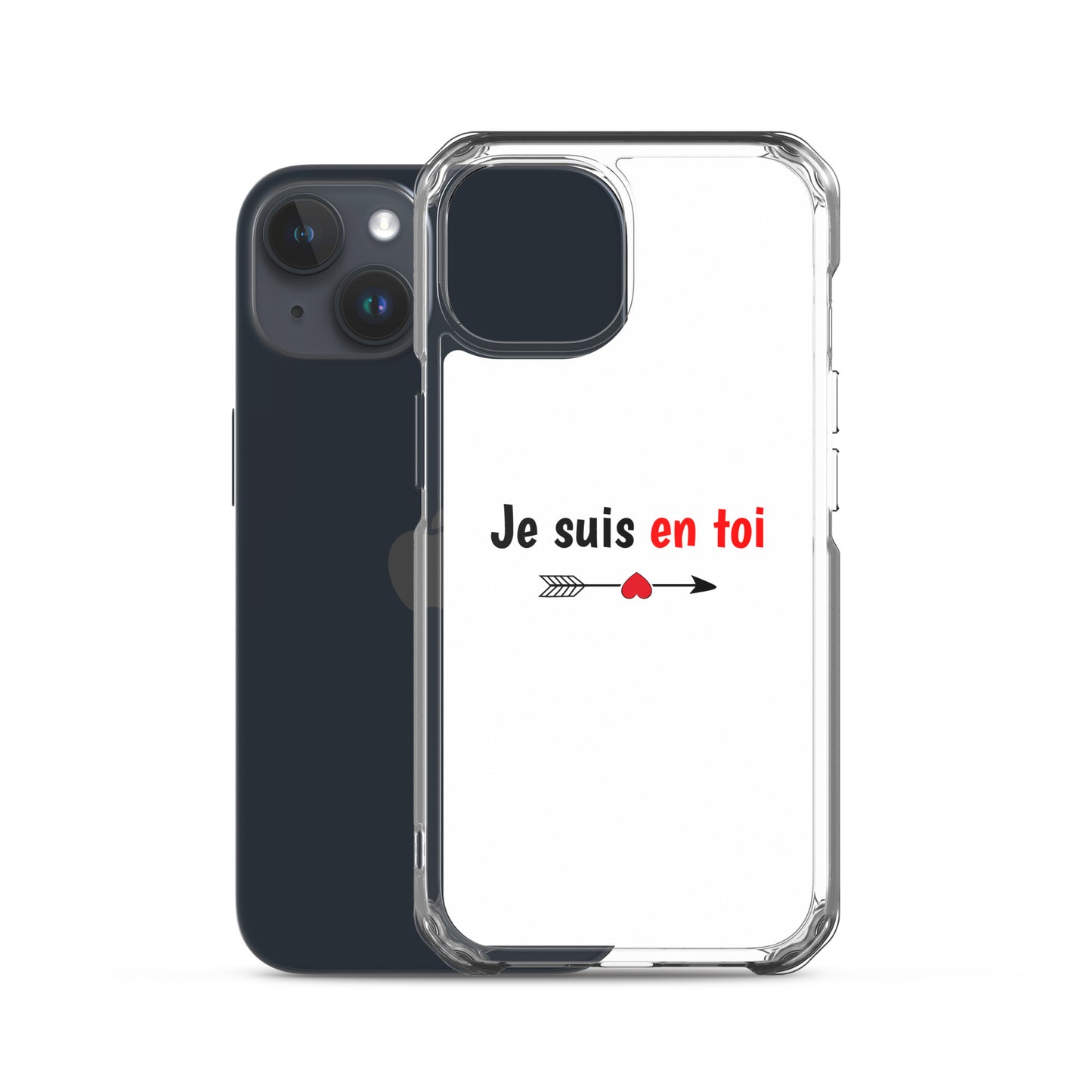 Coque iPhone Je suis en toi flèche cupidon - Sedurro
