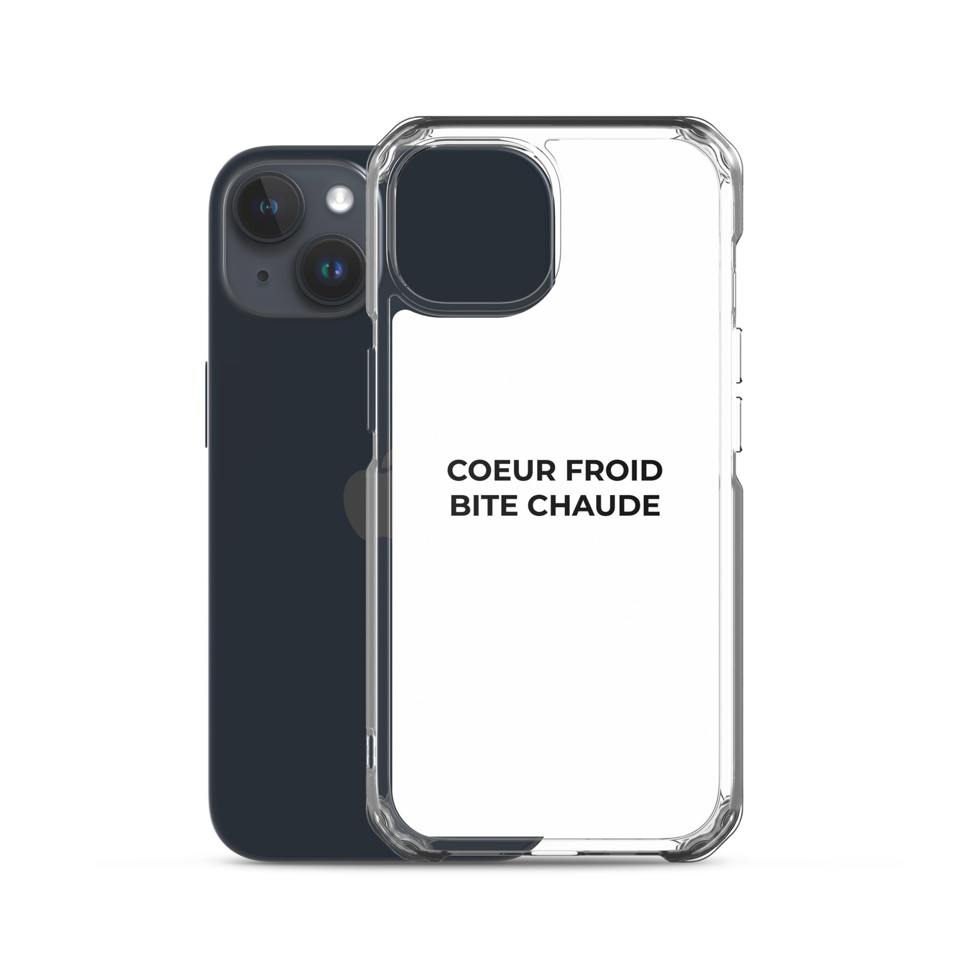 Coque iPhone Cœur froid bite chaude - Sedurro