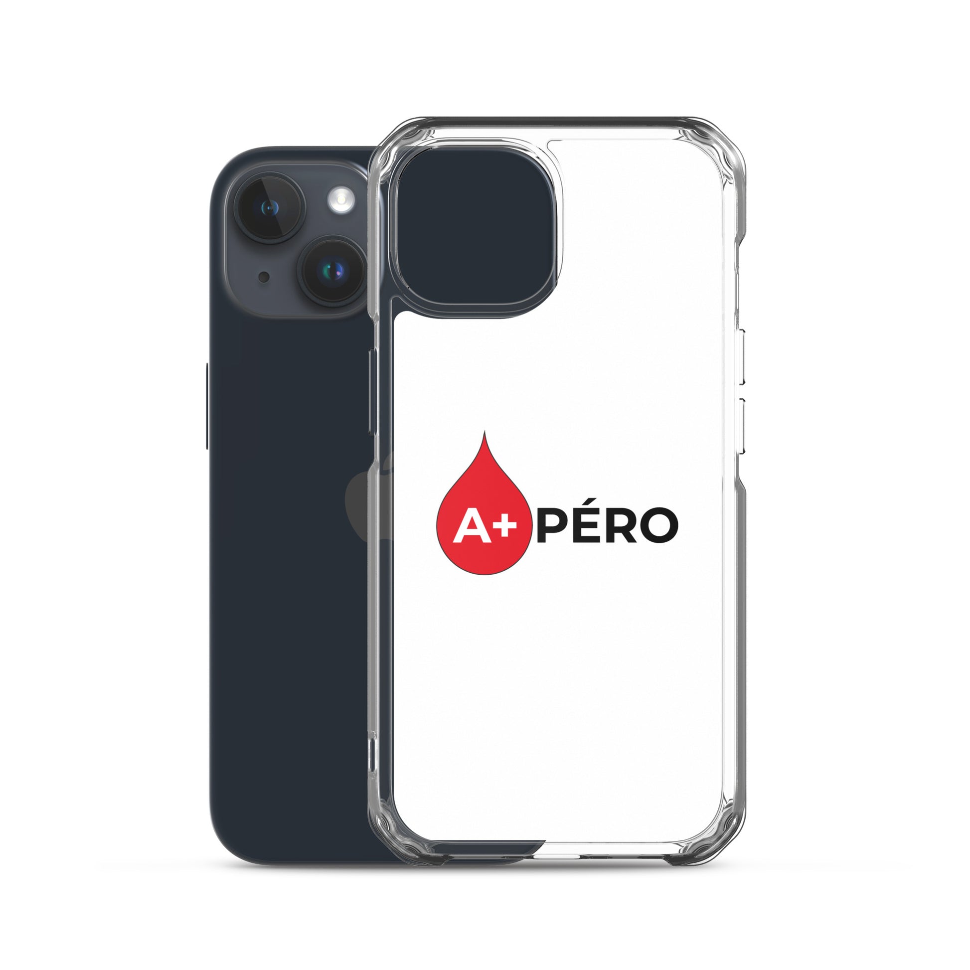 Coque iPhone Apéro groupe sanguin A+ - Sedurro