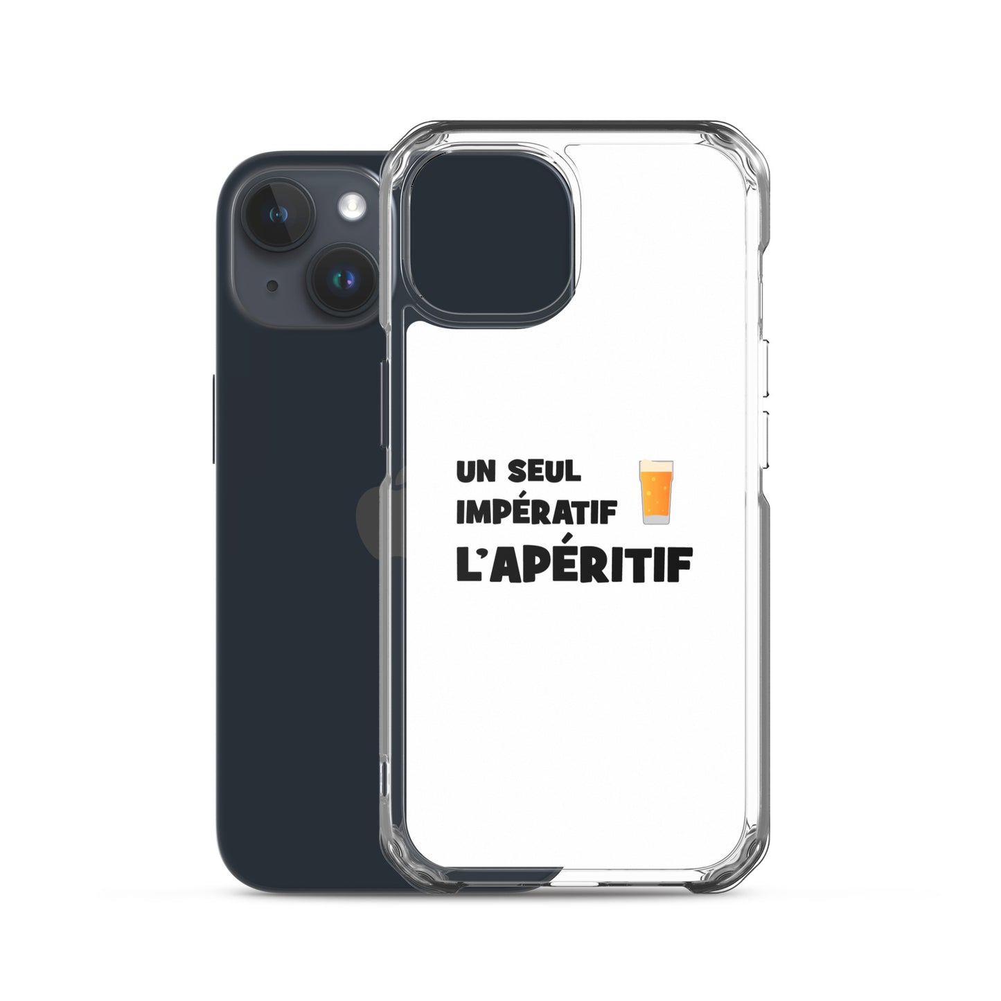 Coque iPhone Un seul impératif L'apéritif - Sedurro