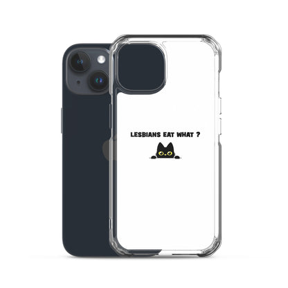 Coque iPhone Cat Lesbians eat what - Sedurro