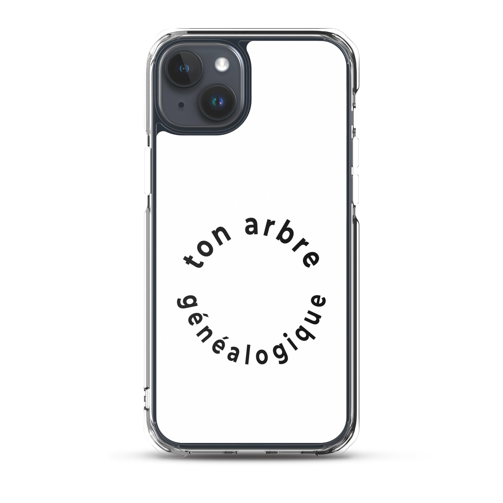 Coque iPhone Ton arbre généalogique en forme de cercle iPhone 15 Plus - Sedurro
