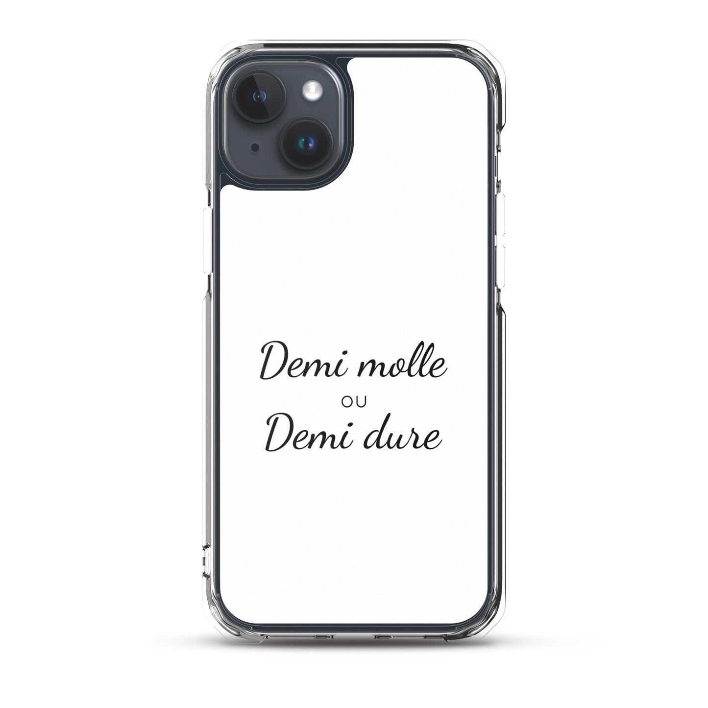 Coque iPhone Demi molle ou demi dure iPhone 15 Plus - Sedurro