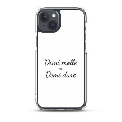 Coque iPhone Demi molle ou demi dure iPhone 15 Plus - Sedurro