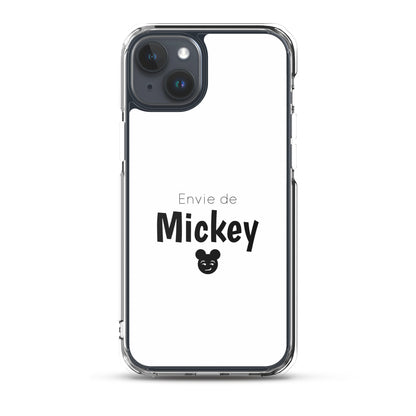 Coque iPhone Envie de Mickey iPhone 15 Plus - Sedurro