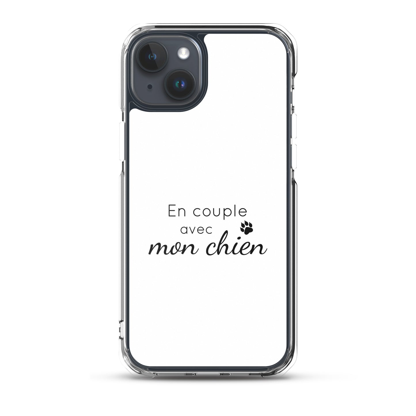 Coque iPhone En couple avec mon chien iPhone 15 Plus - Sedurro