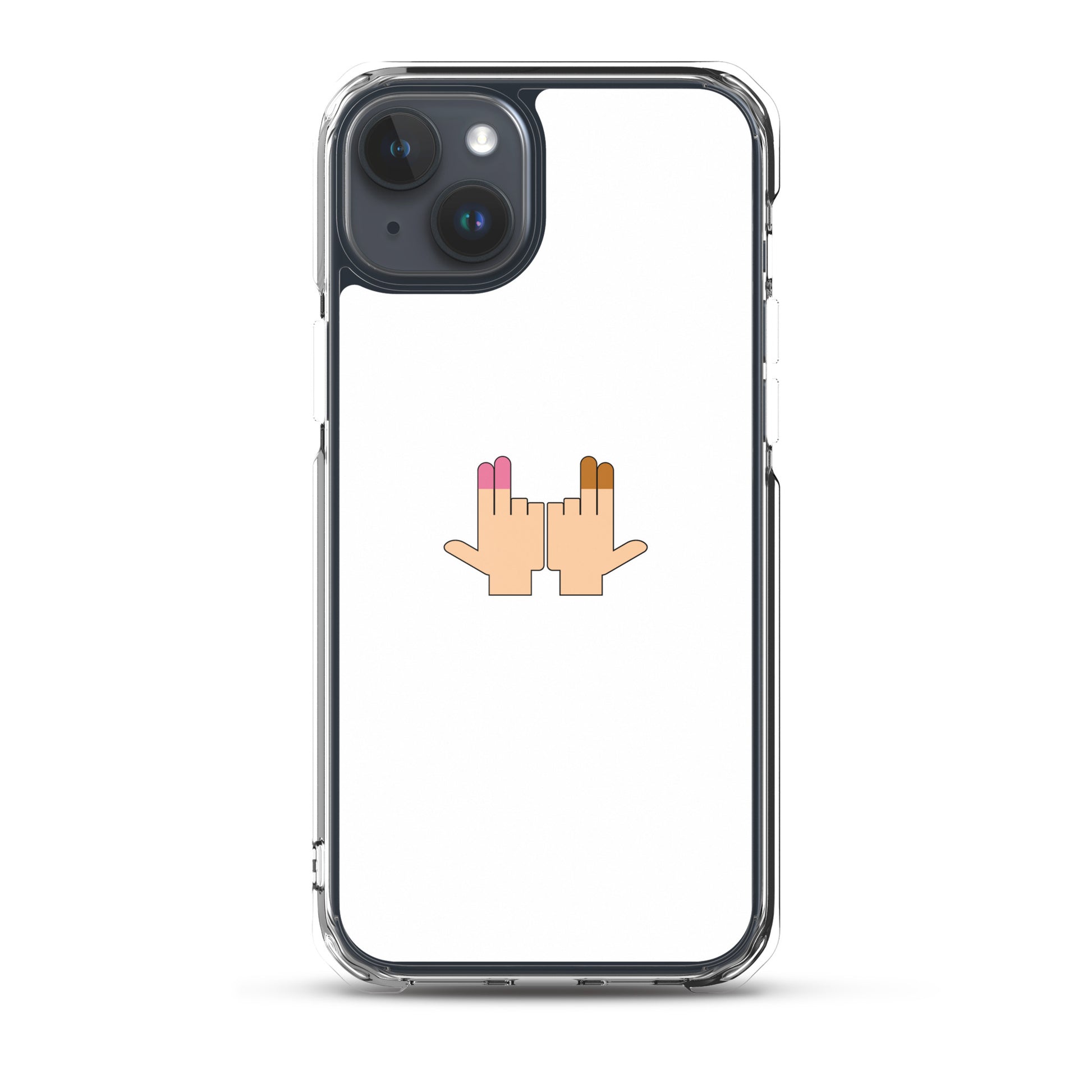 Coque iPhone DP Double péné signe du J seul iPhone 15 Plus - Sedurro