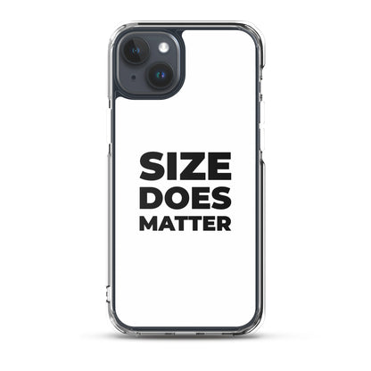 Coque iPhone Size does matter iPhone 15 Plus - Sedurro