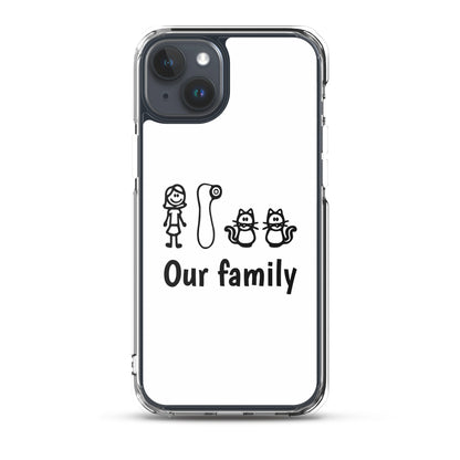 Coque iPhone Our family woman vibrator cats - Sedurro