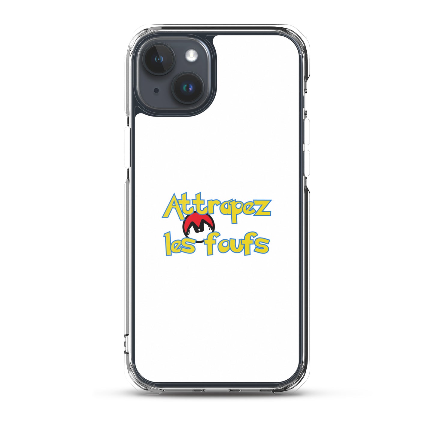Coque iPhone Attrapez les foufs Pokeboule - Sedurro
