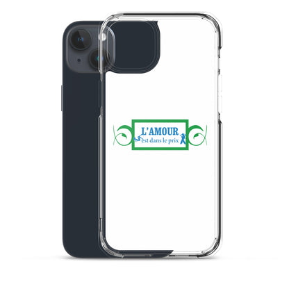 Coque iPhone L'amour est dans le prix - Sedurro