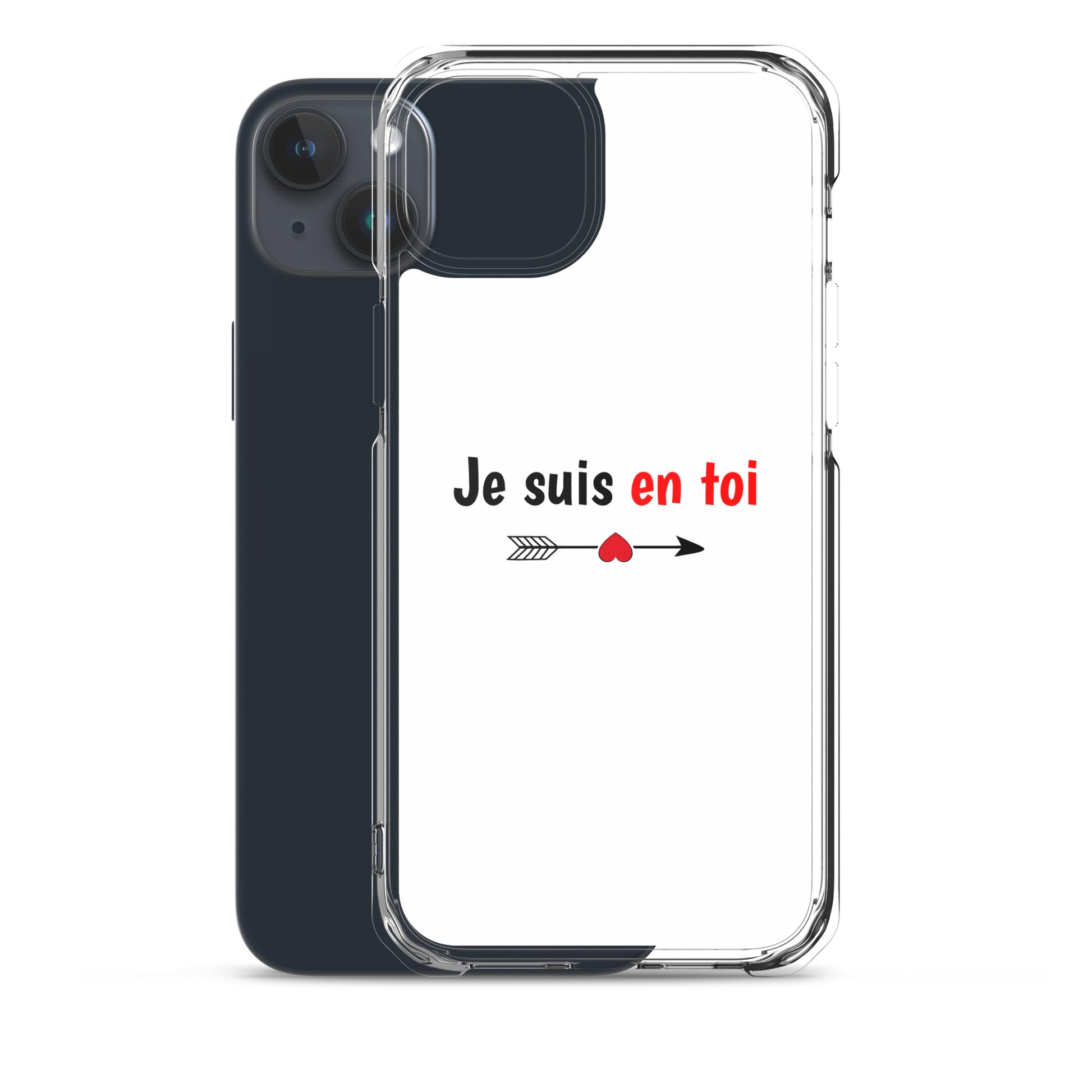 Coque iPhone Je suis en toi flèche cupidon - Sedurro