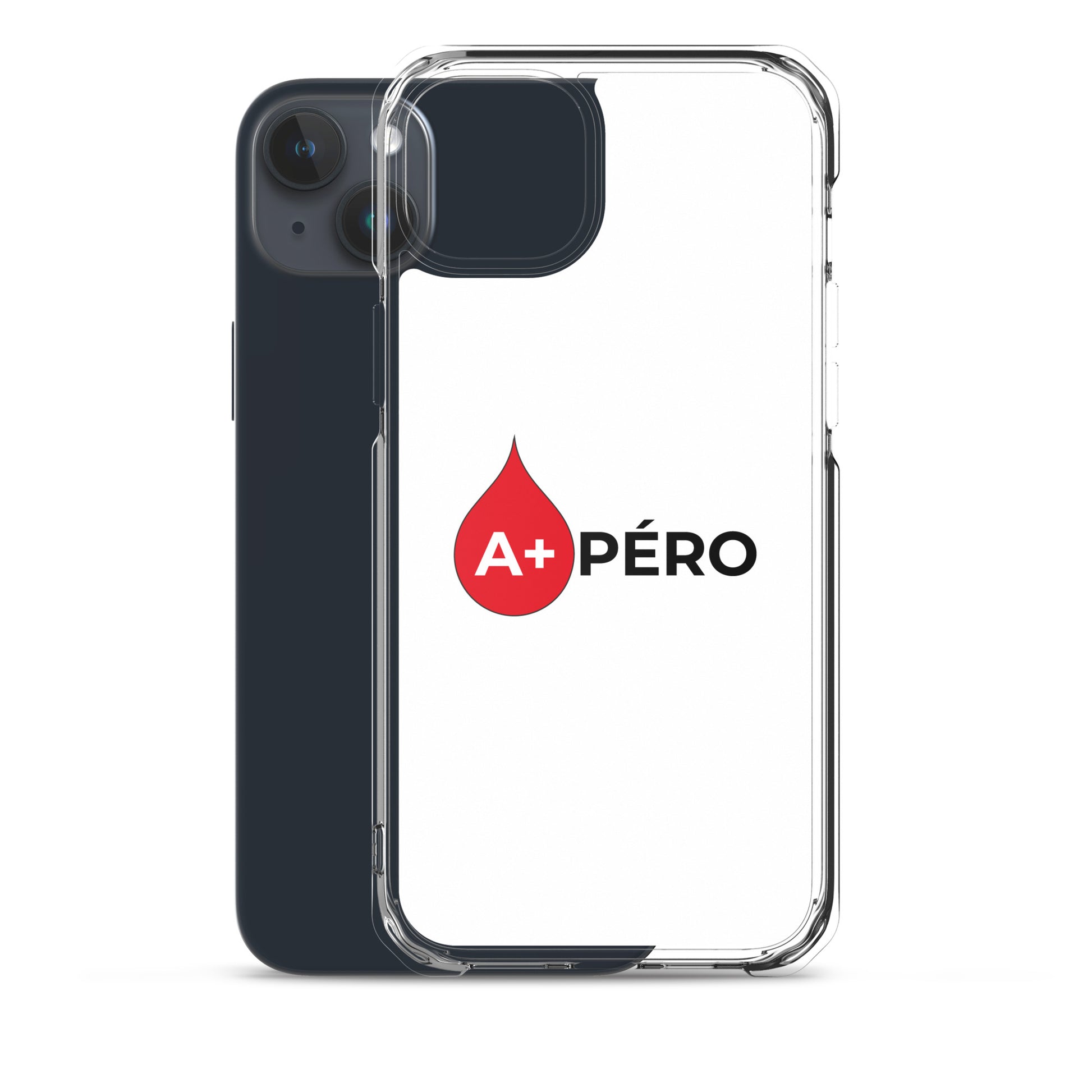 Coque iPhone Apéro groupe sanguin A+ - Sedurro