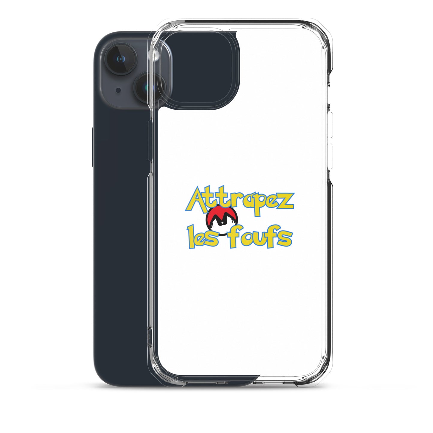 Coque iPhone Attrapez les foufs Pokeboule - Sedurro