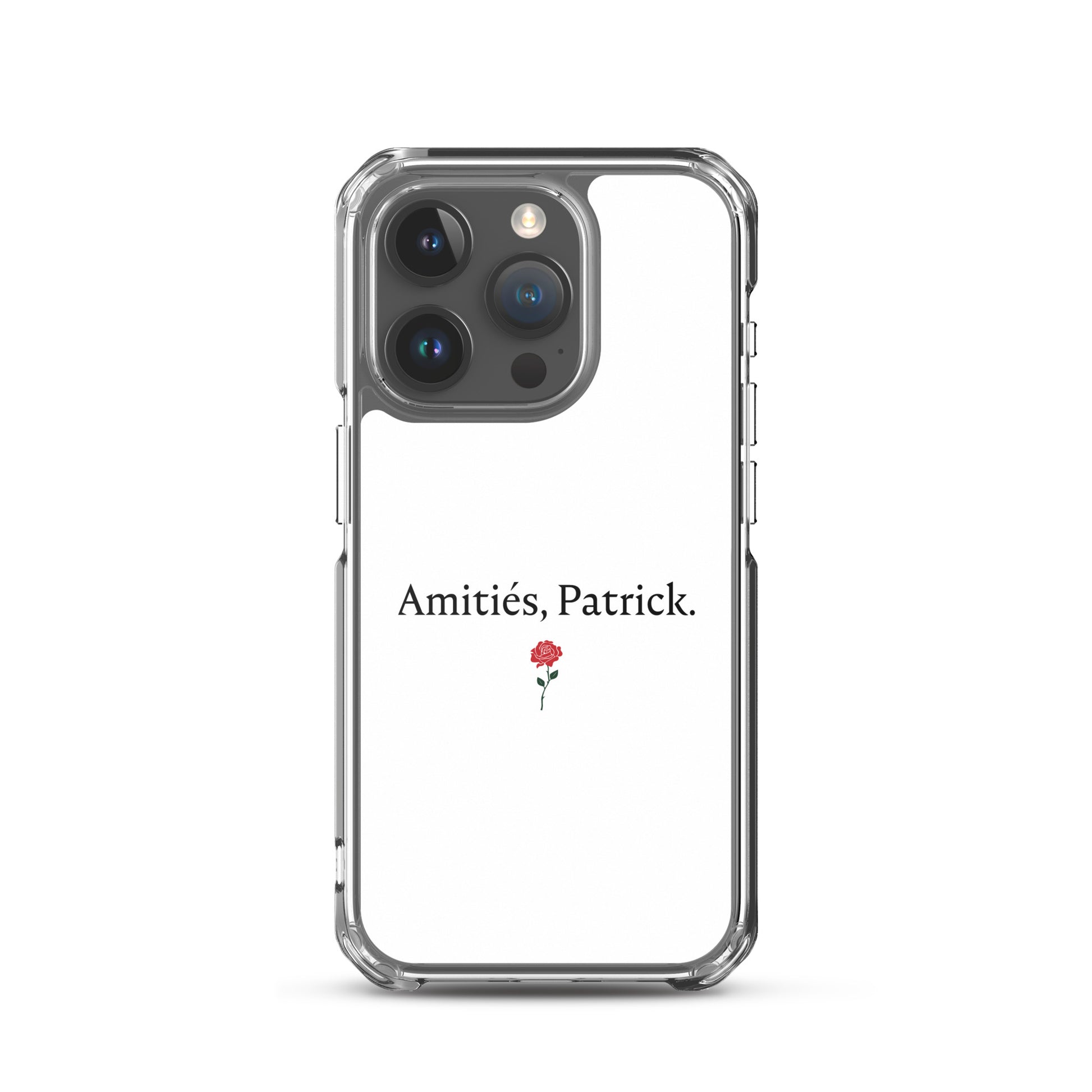 Coque iPhone Amitiés Patrick iPhone 15 Pro - Sedurro