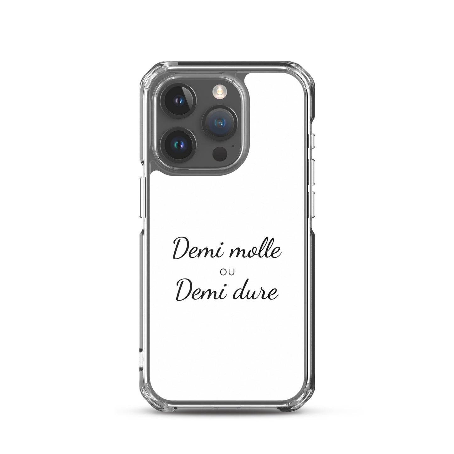 Coque iPhone Demi molle ou demi dure iPhone 15 Pro - Sedurro