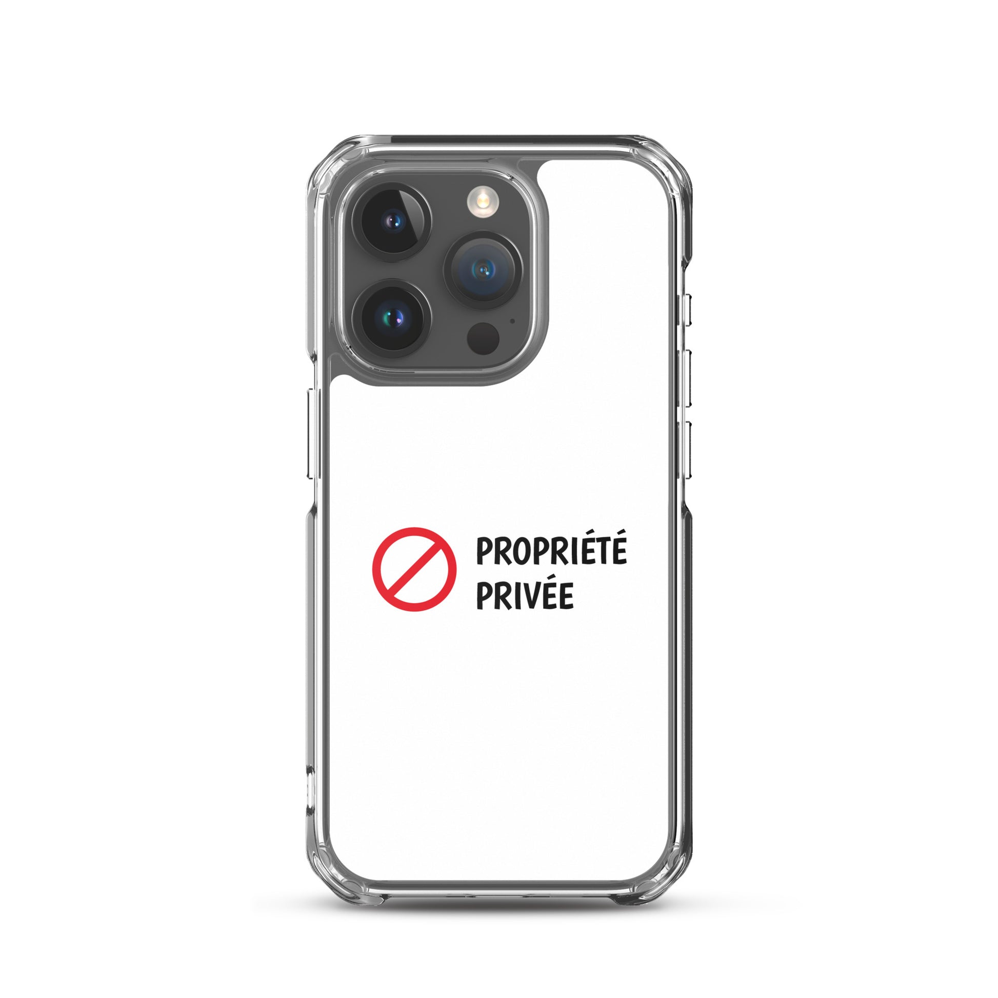 Coque iPhone Propriété privée iPhone 15 Pro - Sedurro