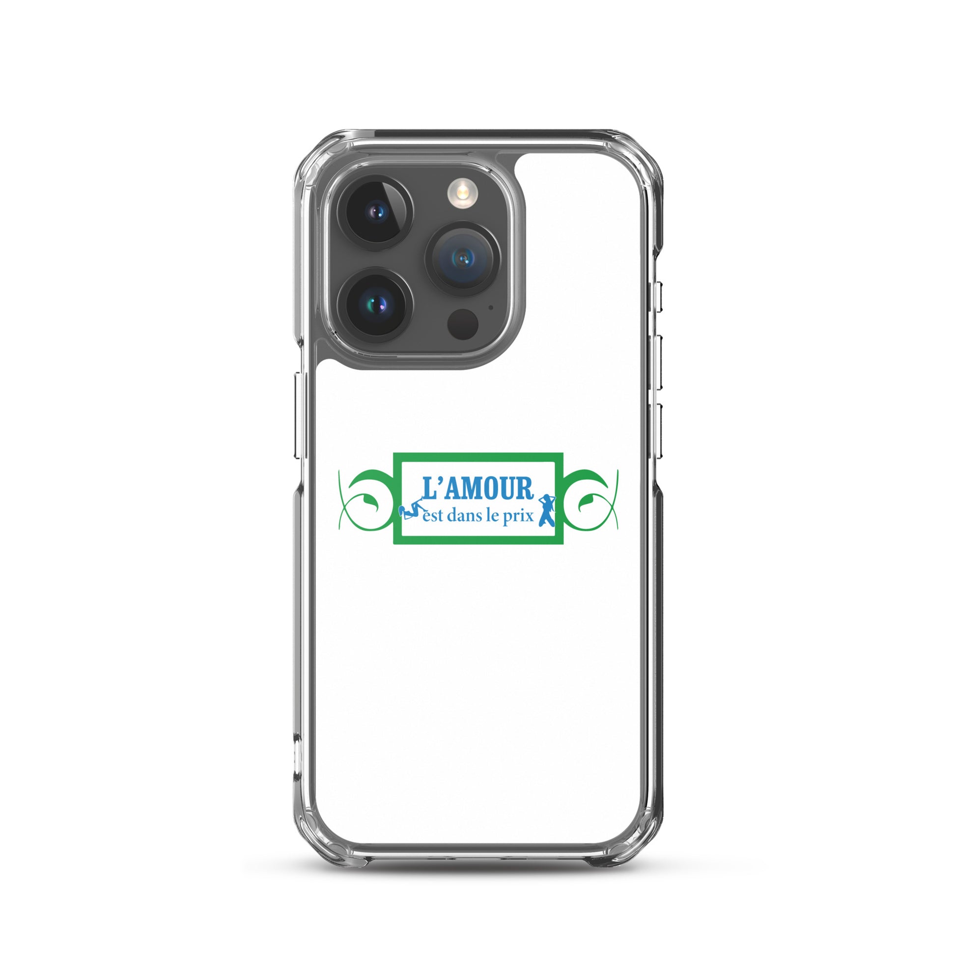 Coque iPhone L'amour est dans le prix iPhone 15 Pro - Sedurro