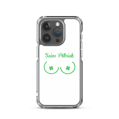 Coque iPhone Seins Saint Patrick - Sedurro
