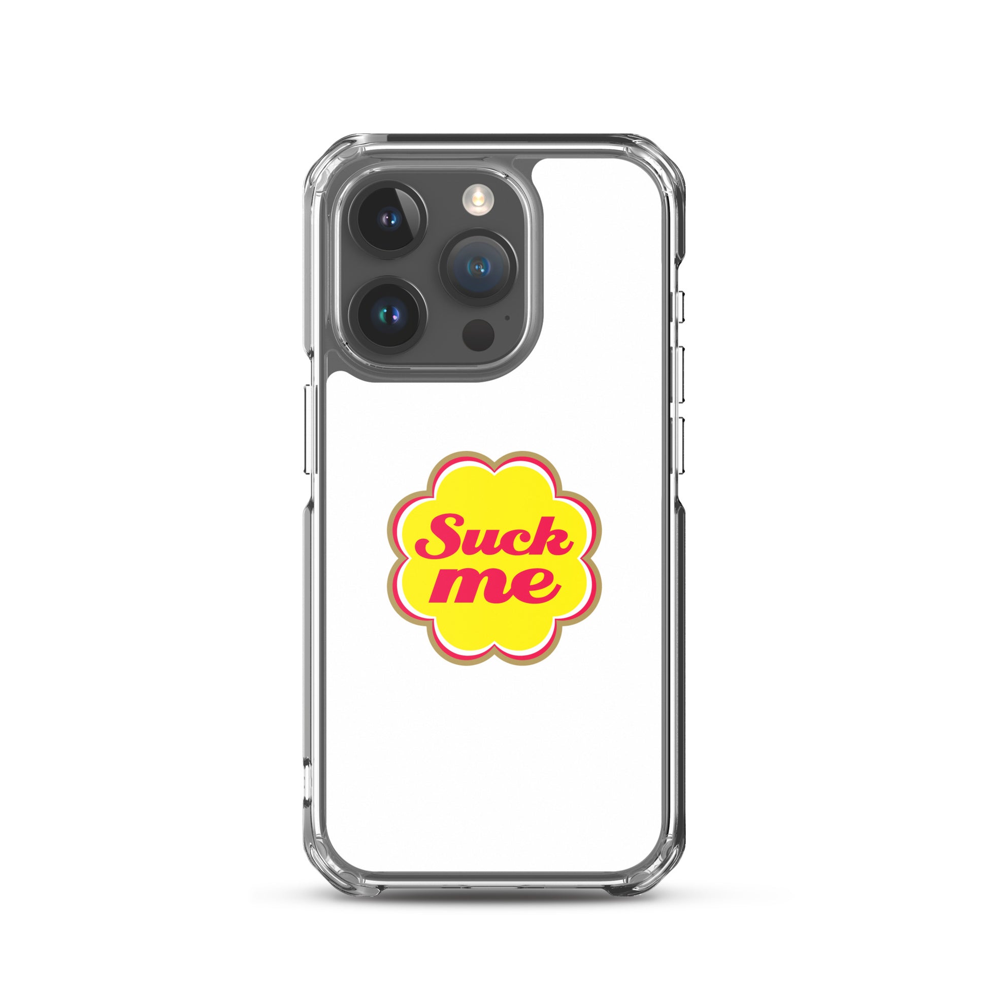 Coque iPhone Suck me sucette chupa iPhone 15 Pro - Sedurro