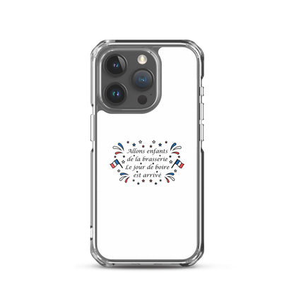 Coque iPhone Allons enfants de la brasserie - Sedurro