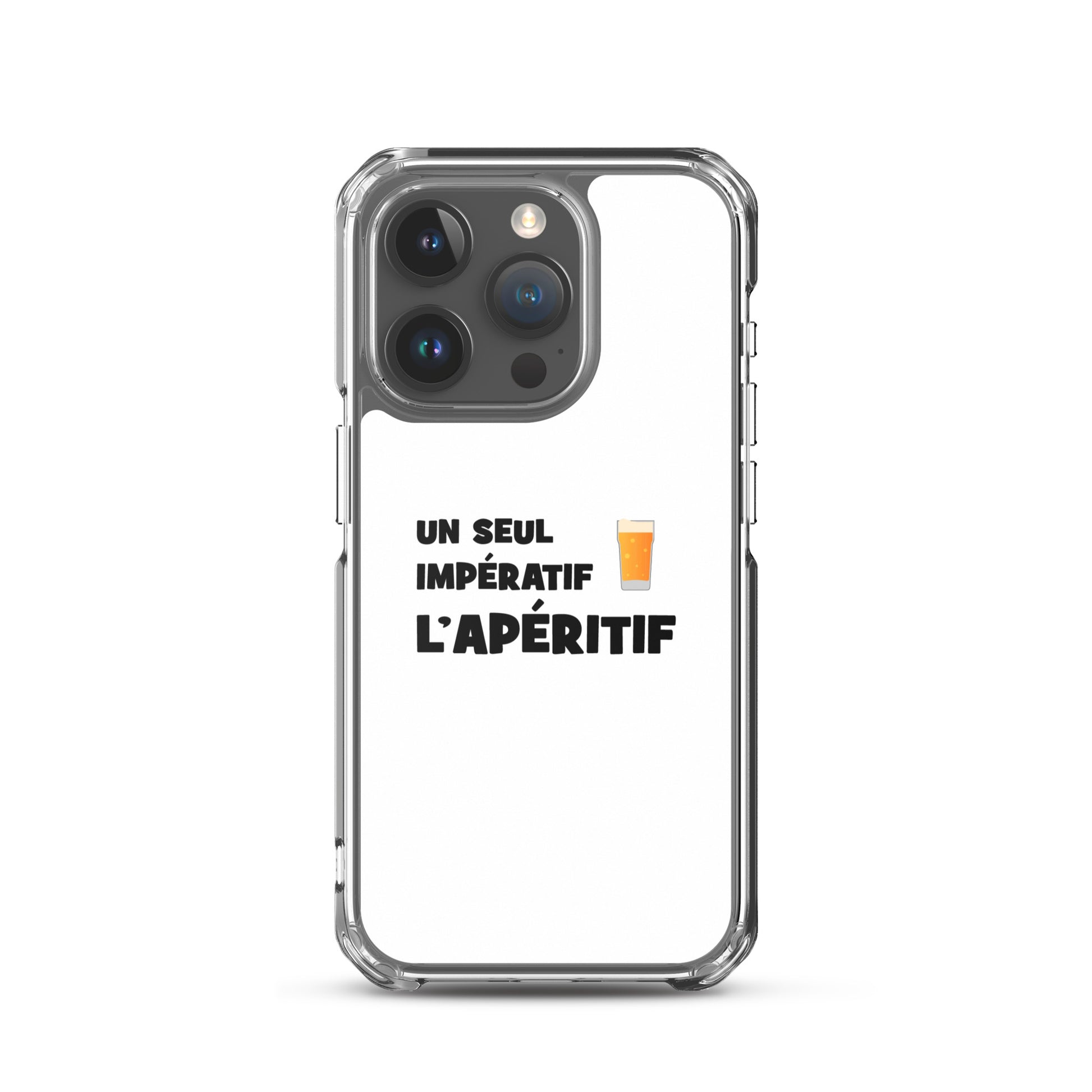 Coque iPhone Un seul impératif L'apéritif - Sedurro