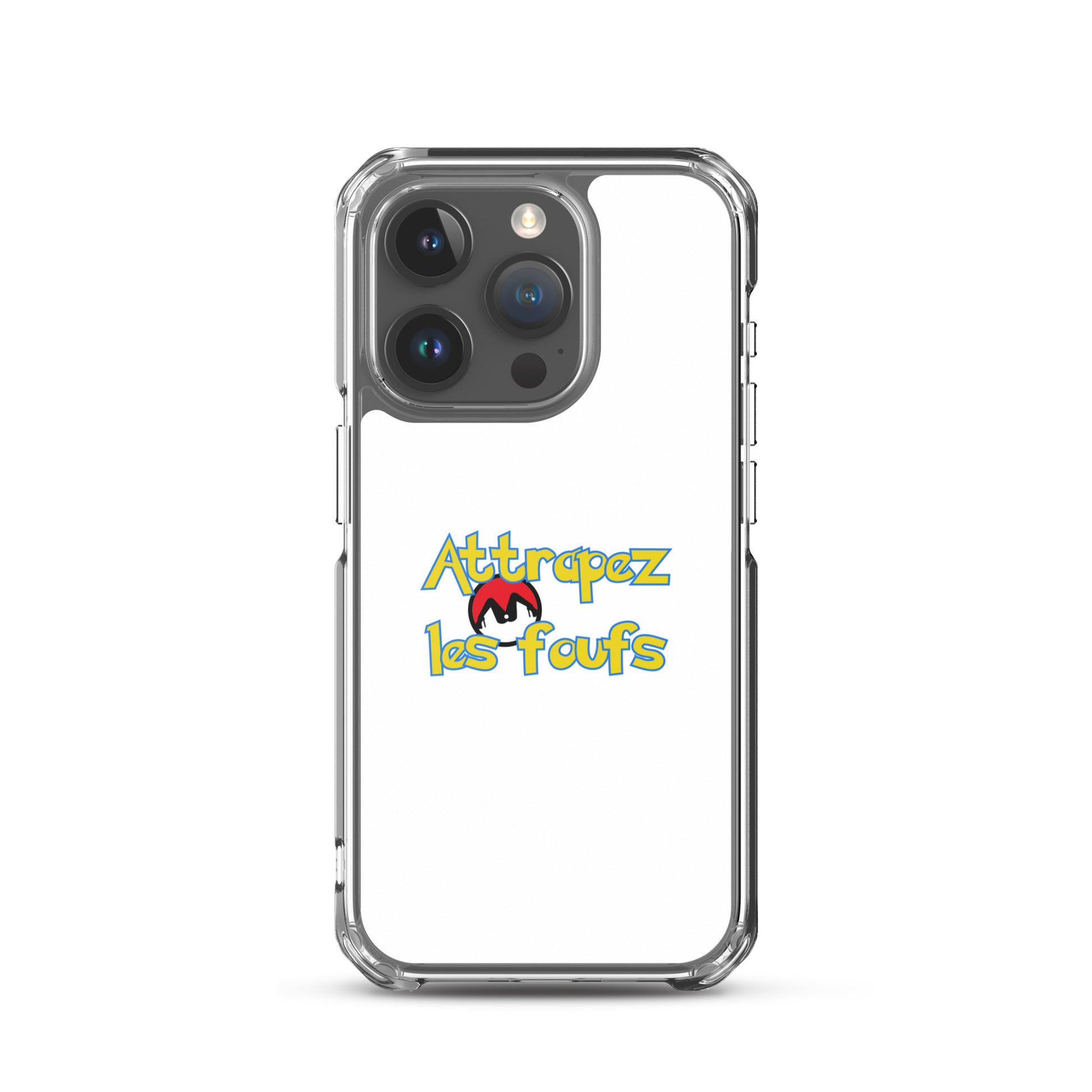 Coque iPhone Attrapez les foufs Pokeboule - Sedurro