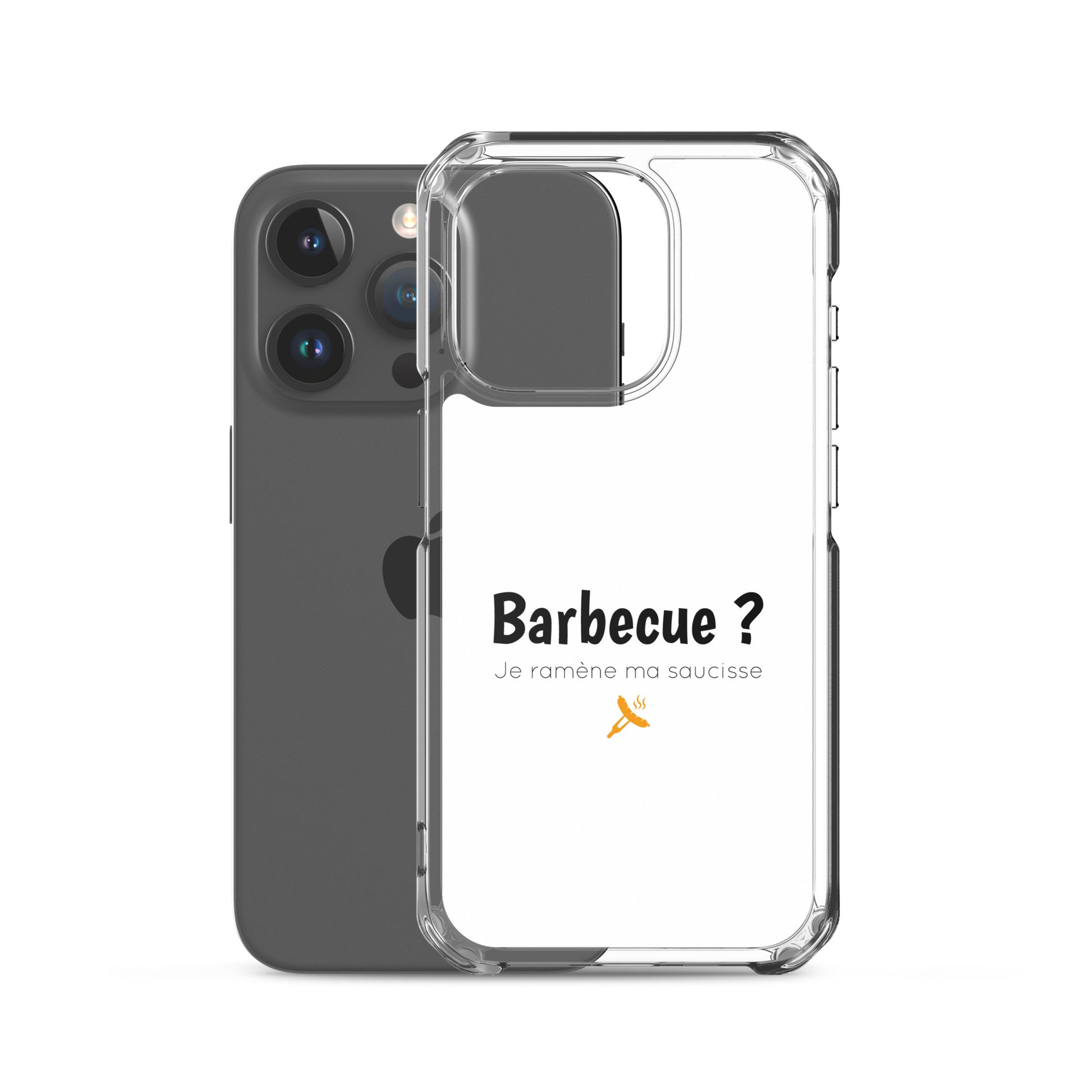 Coque iPhone Barbecue je ramène ma saucisse - Sedurro