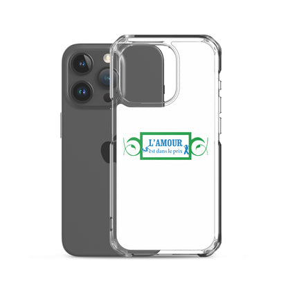 Coque iPhone L'amour est dans le prix - Sedurro