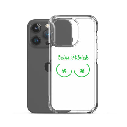 Coque iPhone Seins Saint Patrick - Sedurro