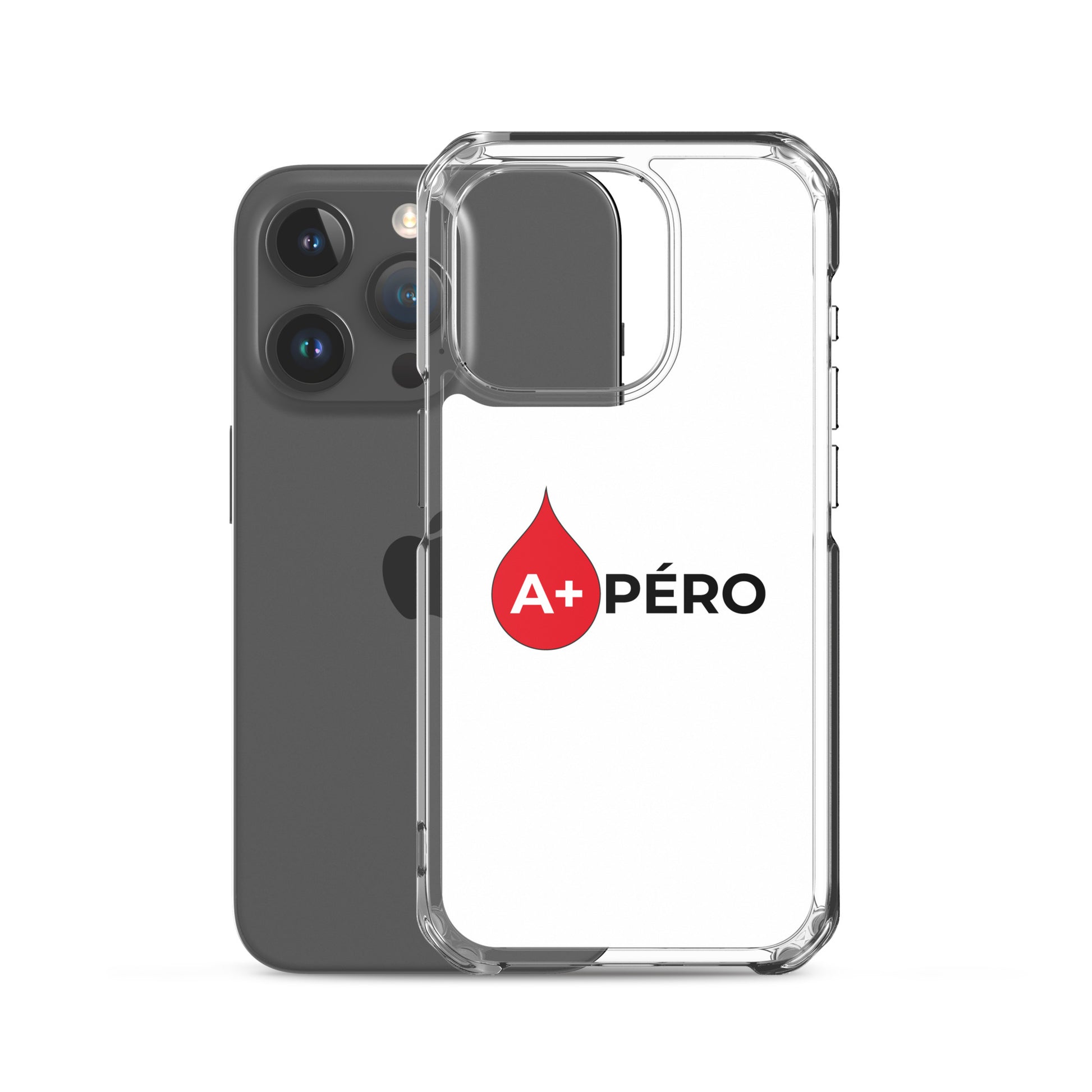 Coque iPhone Apéro groupe sanguin A+ - Sedurro