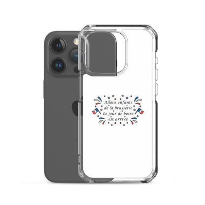 Coque iPhone Allons enfants de la brasserie - Sedurro