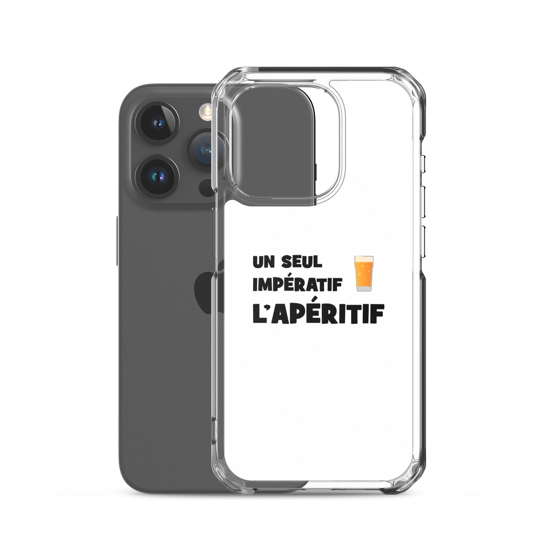 Coque iPhone Un seul impératif L'apéritif - Sedurro