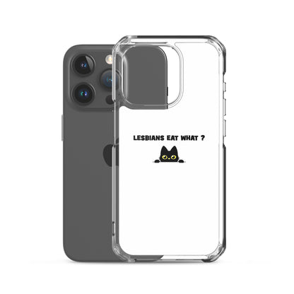 Coque iPhone Cat Lesbians eat what - Sedurro