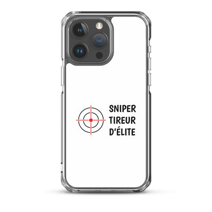 Coque iPhone Sniper tireur d'élite iPhone 15 Pro Max - Sedurro