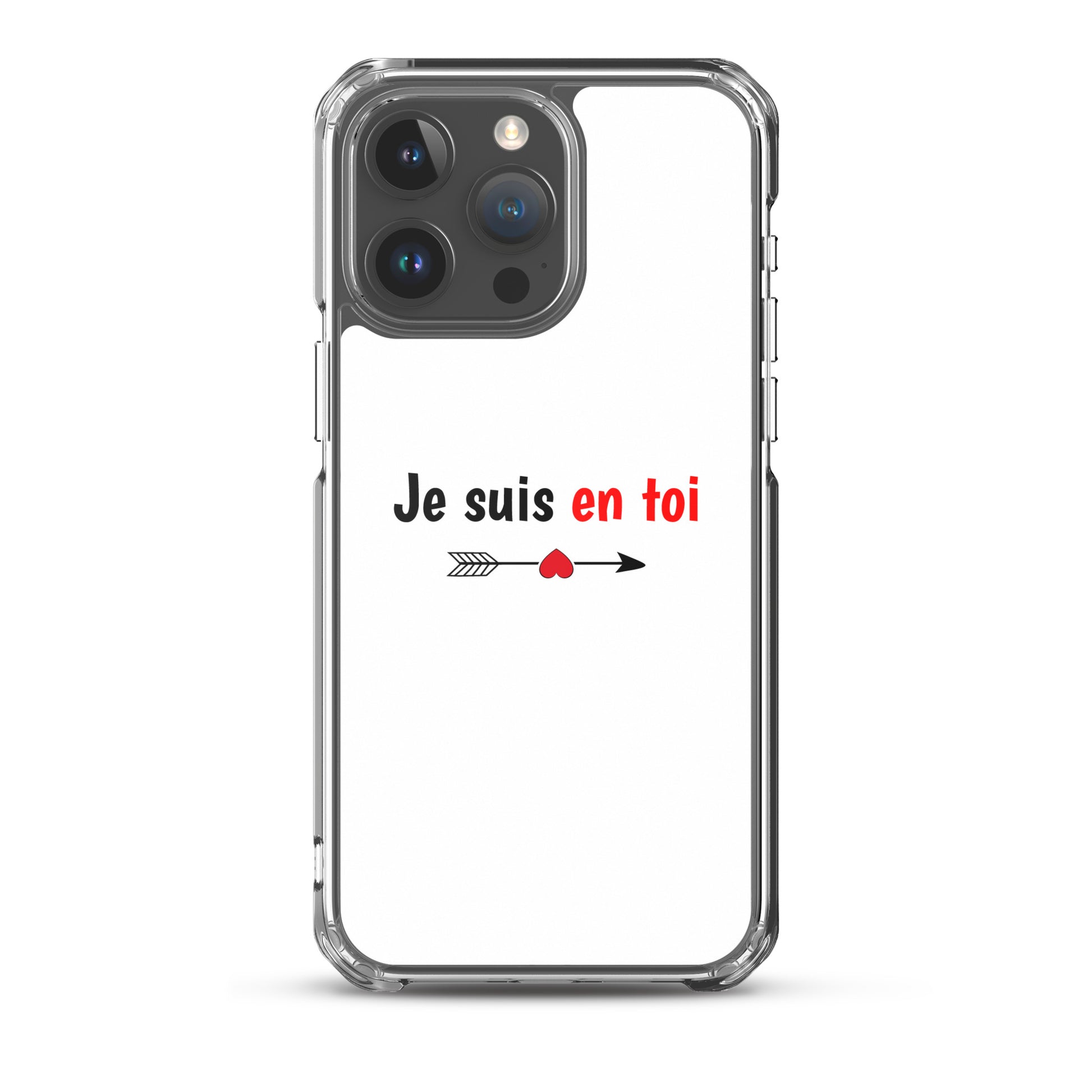 Coque iPhone Je suis en toi flèche cupidon iPhone 15 Pro Max - Sedurro