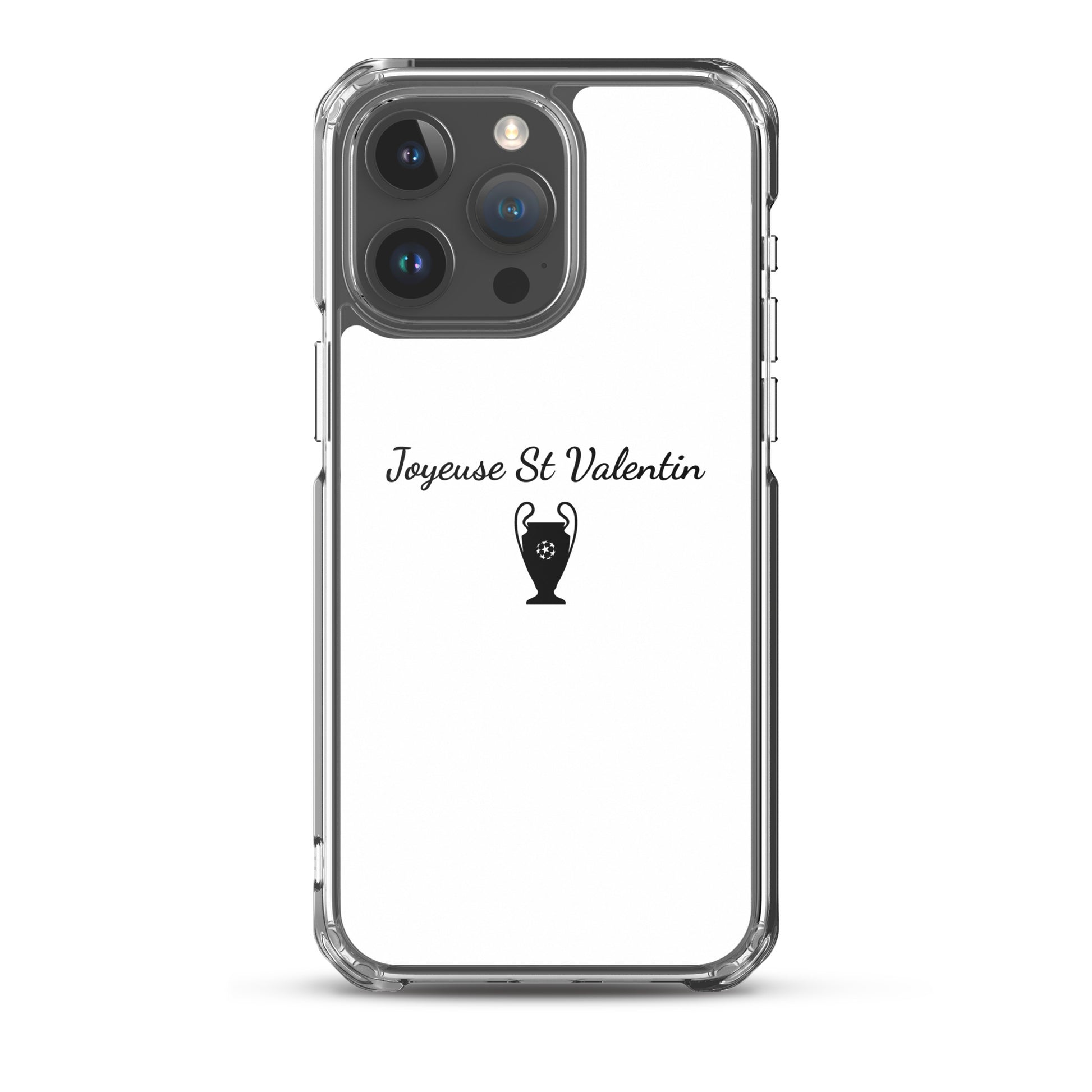Coque iPhone Joyeuse Saint Valentin Ligue des Champions iPhone 15 Pro Max - Sedurro
