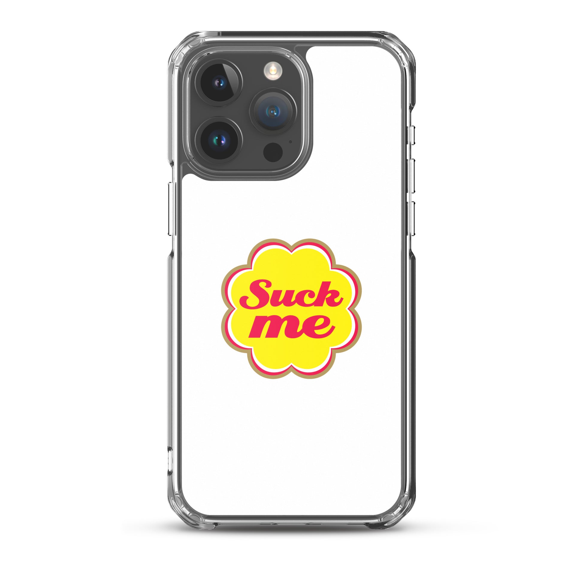 Coque iPhone Suck me sucette chupa iPhone 15 Pro Max - Sedurro