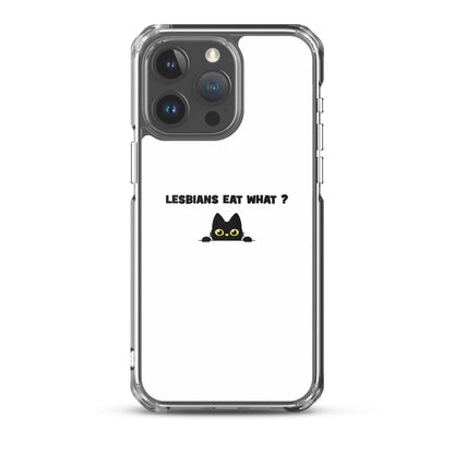 Coque iPhone Cat Lesbians eat what - Sedurro