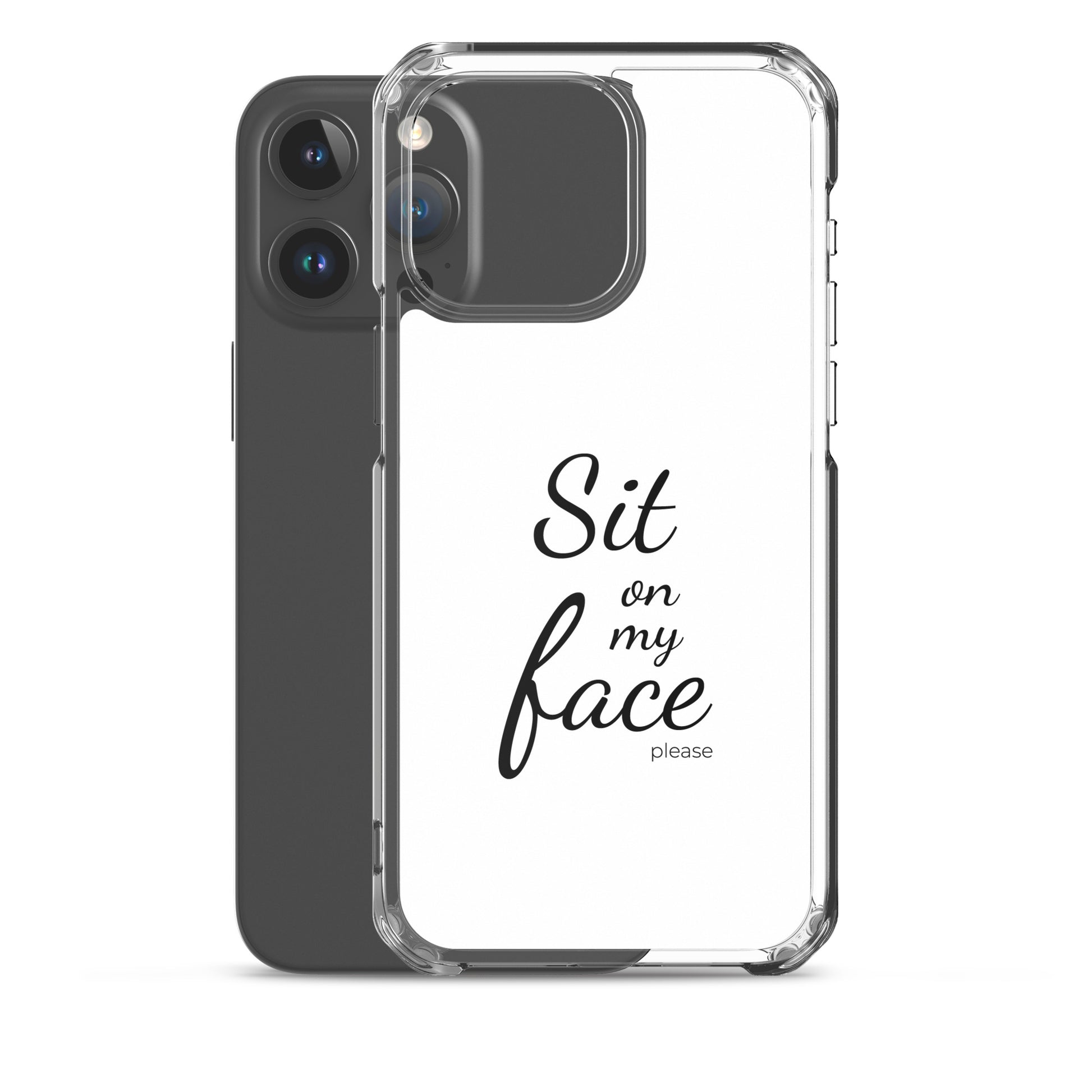 Coque iPhone Sit on my face please - Sedurro