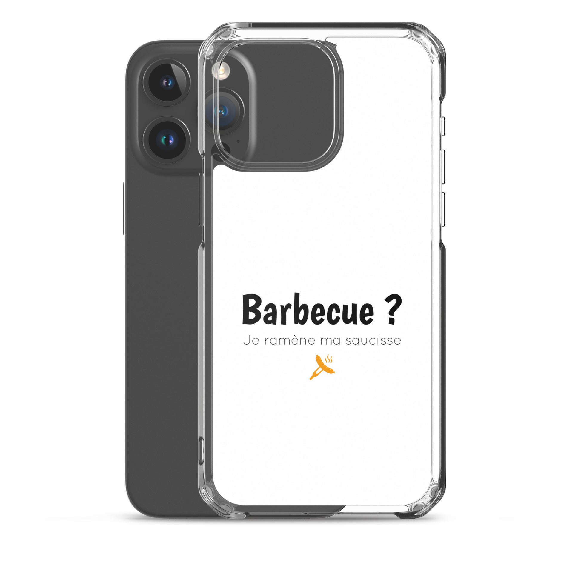Coque iPhone Barbecue je ramène ma saucisse - Sedurro