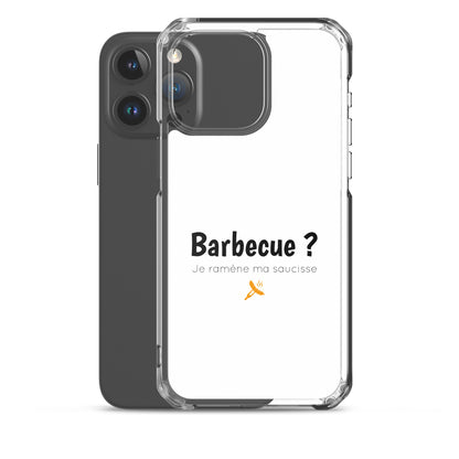 Coque iPhone Barbecue je ramène ma saucisse - Sedurro
