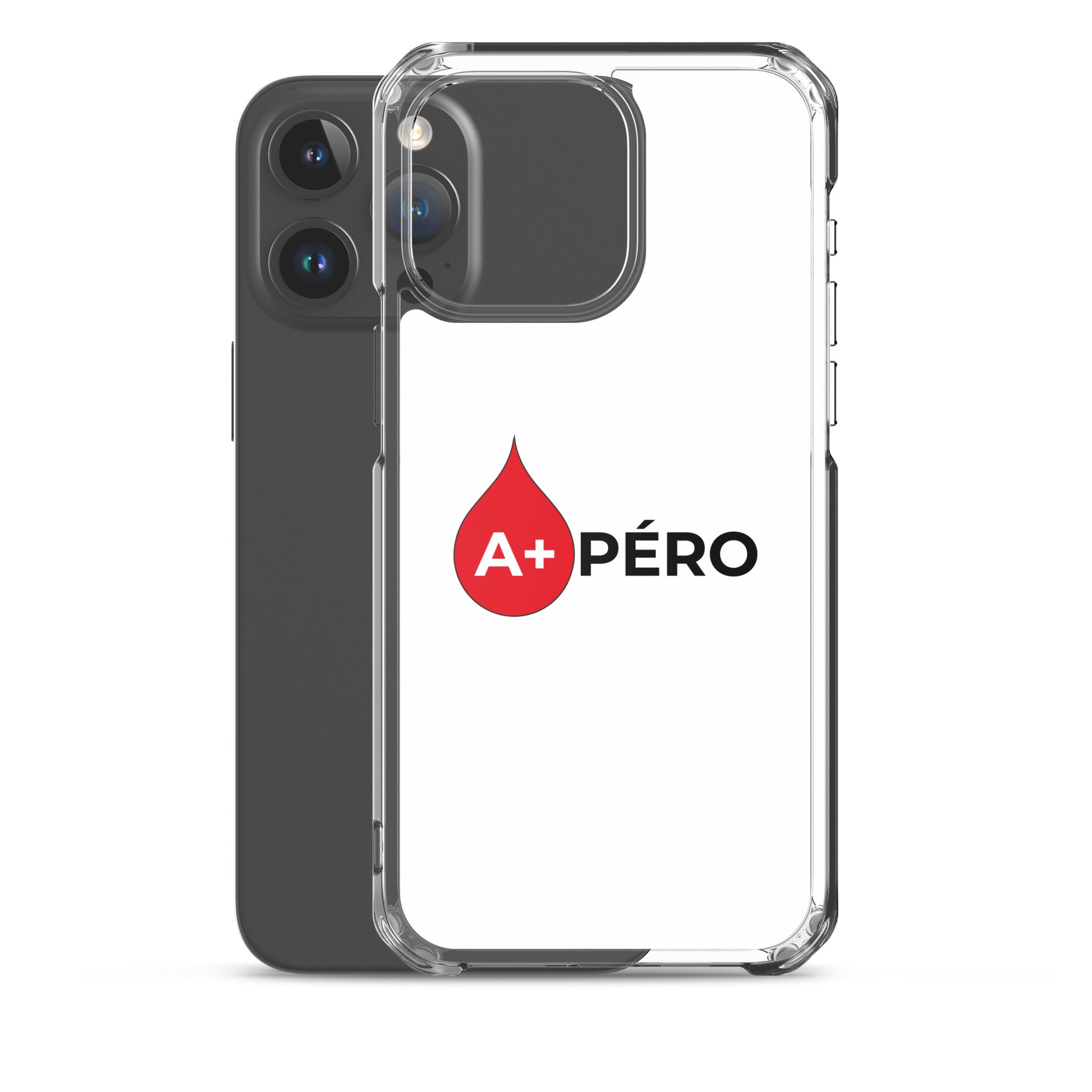 Coque iPhone Apéro groupe sanguin A+ - Sedurro