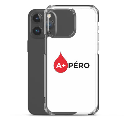 Coque iPhone Apéro groupe sanguin A+ - Sedurro