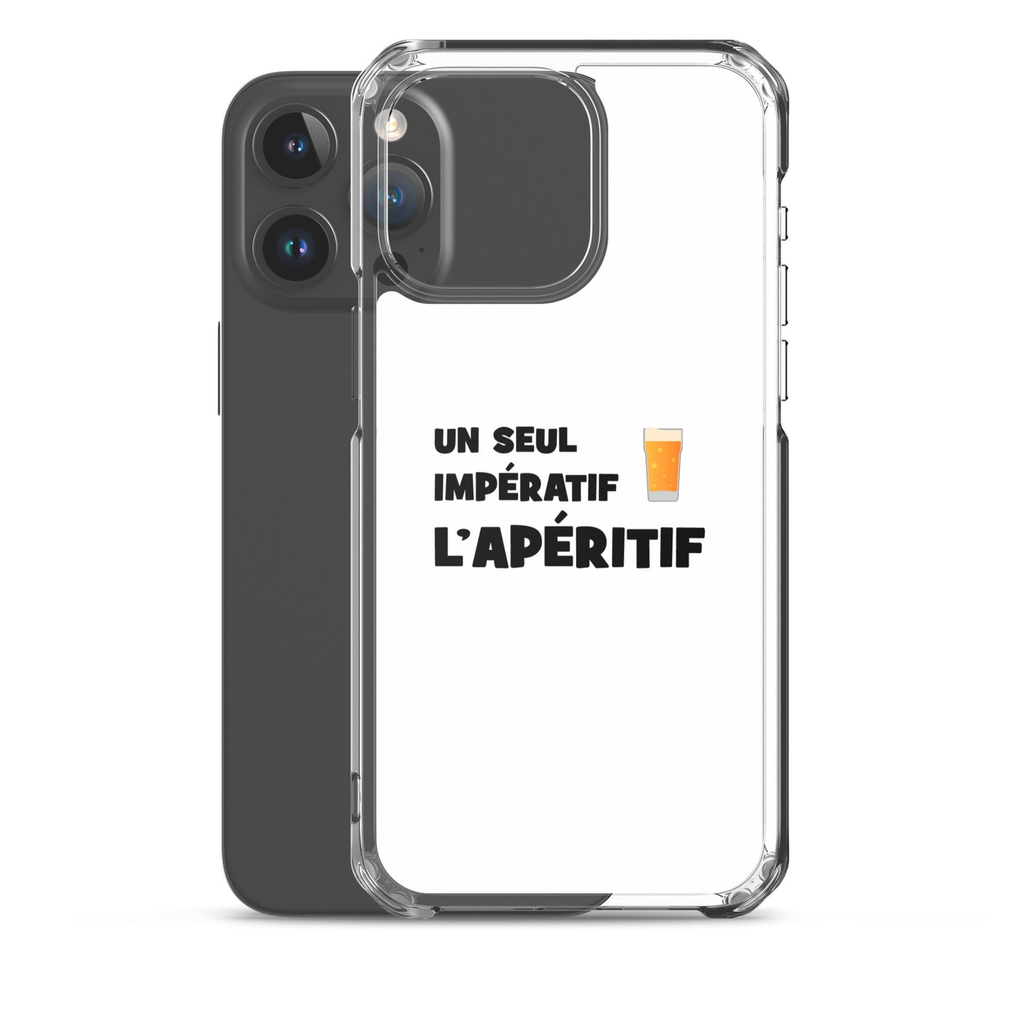 Coque iPhone Un seul impératif L'apéritif - Sedurro