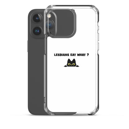 Coque iPhone Cat Lesbians eat what - Sedurro