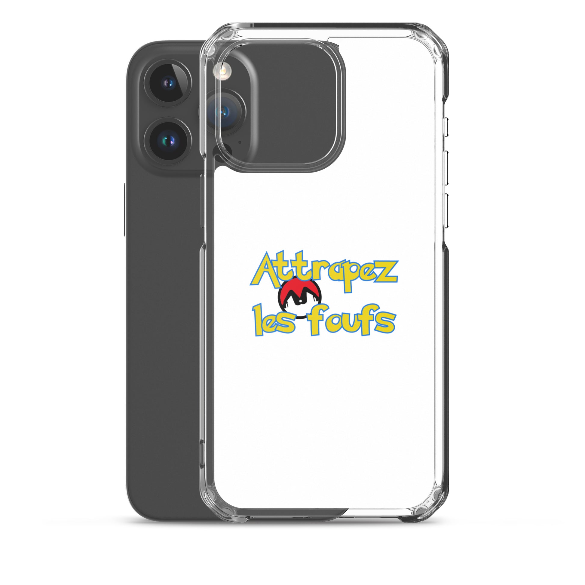Coque iPhone Attrapez les foufs Pokeboule - Sedurro
