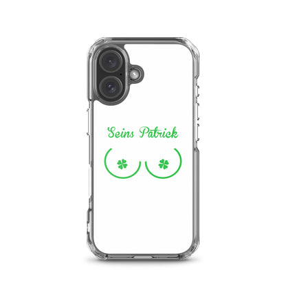Coque iPhone Seins Saint Patrick - Sedurro