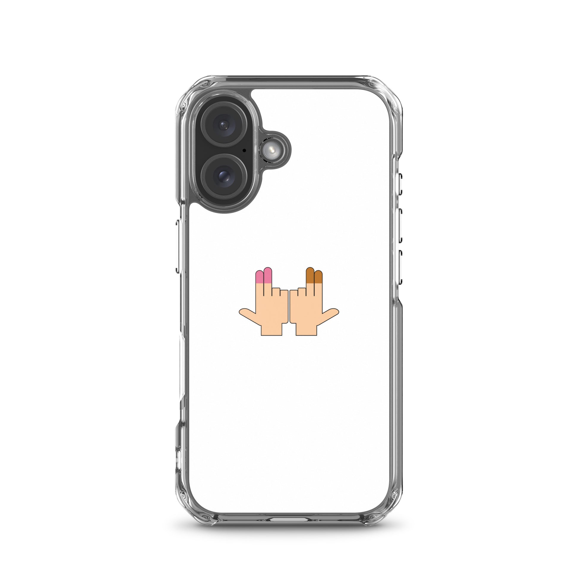 Coque iPhone DP Double péné signe du J seul iPhone 16 - Sedurro